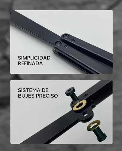 Vista 3 de Herramienta de plástico plegable, resistente y ligera, excelente equilibrio, herramienta de práctica para principiantes