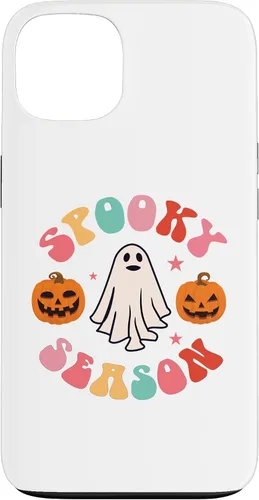 Vista 7 de Retro Halloween Cute Ghost Spooky Season Funny Case for iPhone 17