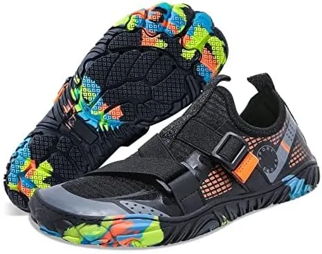 Vista 3 de Water Shoes for Women Men Quick Dry Aqua Socks Unisex Non-Slip Barefoot Shoes for Outdoor Sports Surfing, Swimming, Beach Sports, Kayaking