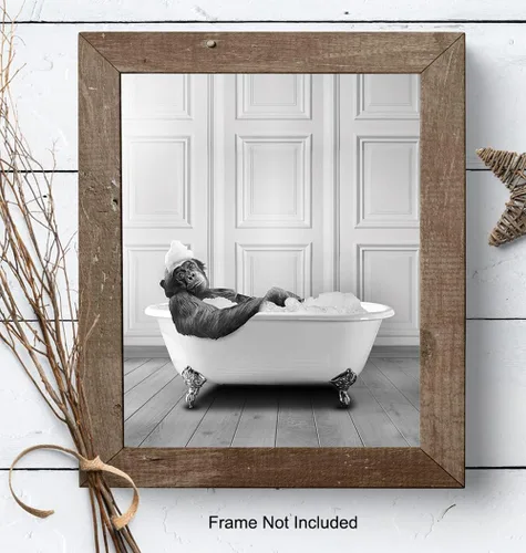 Vista 8 de Divertida decoración de baño para hombres, mujeres, accesorios de baño modernos y bonitos, fotos de baño, decoración de pared de baño, arte de pared