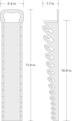 Vista 5 de TEKTON Soporte de llave combinada de 14 herramientas (rojo) OWP21214 Fabricado en Estados Unidos