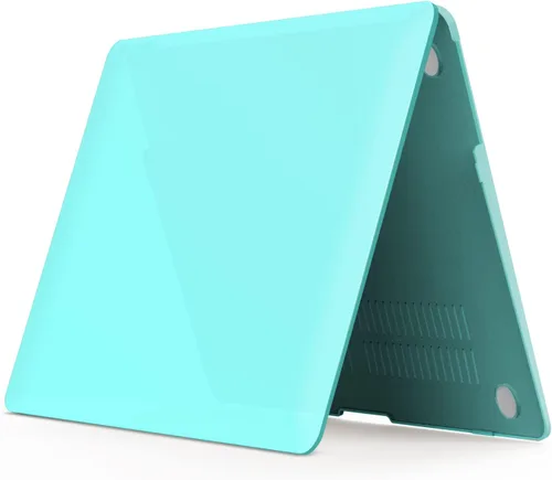 Vista 5 de IBENZER - Funda compatible con MacBook Air de 11 pulgadas, modelo A1370 A1465, funda de plástico suave al tacto, rígida, en paquete con funda