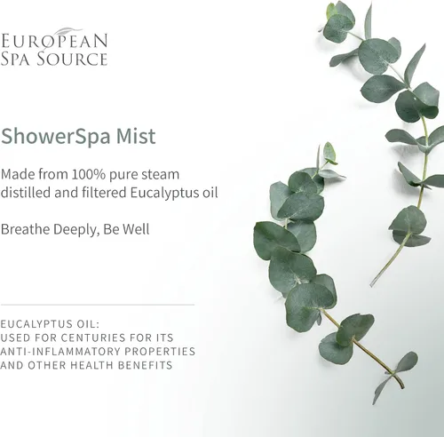 Vista 4 de Paquete de spray de lavanda + eucalipto para aromaterapia, experiencia de spa en casa, 4 onzas líquidas (cada uno)
