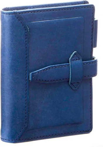 Vista 14 de Raymay Fujii DSA3010A Da Vinci Roloma Classic Personal Organizer, A5, Blue Bule
