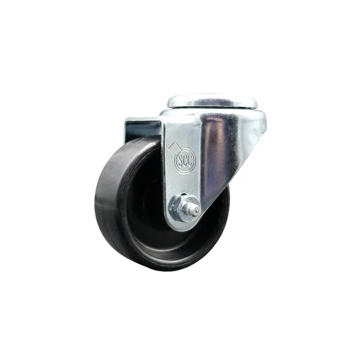 Vista 3 de Service Caster Juego de ruedas de repuesto para carrito de plataforma Cosco 12-304 ABL Hand Truck - Incluye 2 ruedas giratorias - Juego de 2 2
