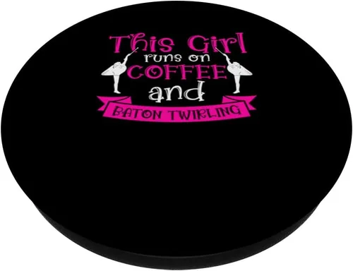 Vista 2 de Majorette Twirler Baton Twirling PopSockets Swappable PopGrip
