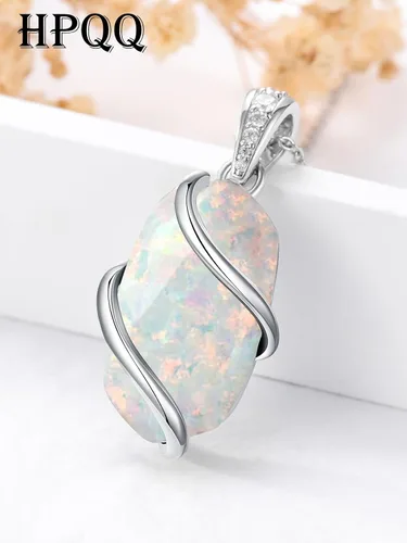 Vista 6 de 925 Sterling Silver Necklace for Women Dainty Gemstone Pendant Fine Jewelry Anniversary Birthday Graduation Gifts for Women Women Girls Mom
