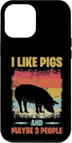 Vista 6 de iPhone 15 Like Pigs And Maybe 3 People Funny Pig Lovers Case