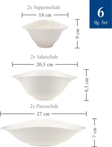 Vista 4 de Villeroy & Boch Tazones de pasta, ensalada y sopa Vapiano