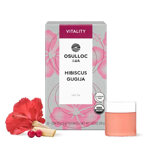 Vista 10 de OSULLOC Lavanda de manzanilla, mezcla calmante y sin cafeína para relajación y apoyo calmante, 20 unidades, 1.27 onzas