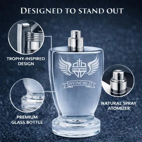 Vista 4 de Sandora Fragrances Perfume para hombre – INSPIRADO en un perfume de renombre mundial para hombres - Pomelo, Brisa fresca del océano, Jazmín, Pachulí