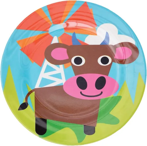Vista 4 de Vaso infantil para jugo diseño de la selva French Bull, Láminas , S, Farm Granja
