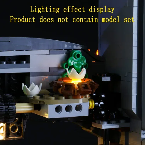 Vista 7 de GEAMENT Kit de luces LED compatible con Lego Jurassic Park: T.rex Rampage - Juego de iluminación para modelo de construcción Jurassic World 75936