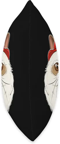 Vista 2 de Himalayan Cat Gifts & Firefighter Gifts Lover I Fireman Firefighter Himalayan Cat - Almohada de 16 x 16 pulgadas, multicolor