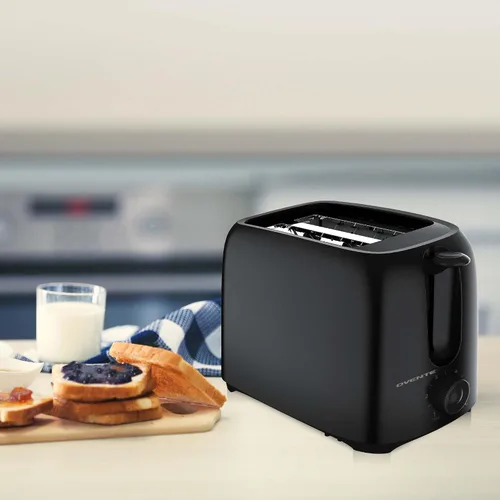 Vista 9 de OVENTE Electric Toaster Machine with 6-Shade Browning Selector Setting, Compact Design and Removable Crumb Tray, 700W Power Perfect for Toasting