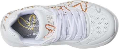 Vista 2 de Skechers Girl's Uno Lite-Metallic Love Sneaker