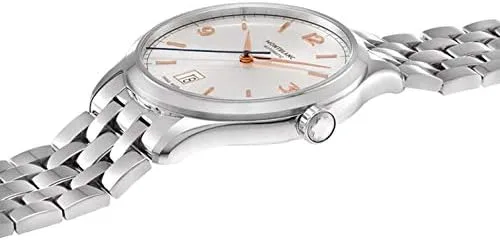 Vista 5 de Montblanc Heritage Chronometrie Reloj automático para hombre 112519, Blanco, Moderno