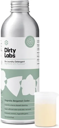Vista 10 de Dirty Labs Sin olor Detergente bio-líquido para ropa 32 cargas (8.6 onzas líquidas) Hiperconcentrado Alta eficiencia y lavado a máquina