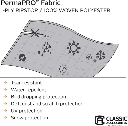 Vista 10 de Classic Accessories Over Drive PermaPRO - Cubierta para autocaravana Clase B, se adapta a caravanas de 23 a 25 pies