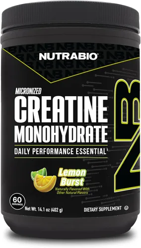 Vista 10 de NutraBio - Monohidrato de creatina de grado micronizado y puro, refuerza la energía y la fuerza muscular (35.27 onzas), sin sabor, probado por HPLC