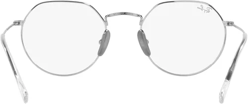 Vista 7 de Ray-Ban RX8165v Jack - Marco redondo de titanio para gafas graduadas