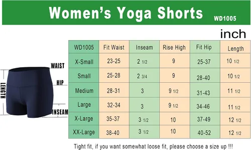 Vista 6 de CADMUS Womens 5 2 High Waist Stretch Athletic Workout Shorts with Pocket