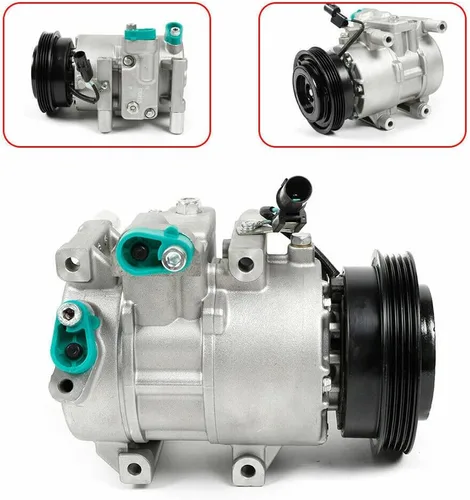 Vista 2 de Compresor de aire acondicionado con embrague, compresor de CA y embrague de A/C, control de clima y refrigeración del motor y A/C con embrague CO