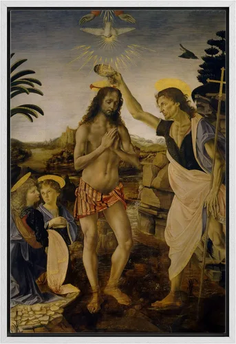 Vista 67 de wall26 Lienzo impreso para pared, diseño de Salomé y San Juan Bautista, por Solario, Historia del Renacimiento, ilustraciones de bellas artes, arte