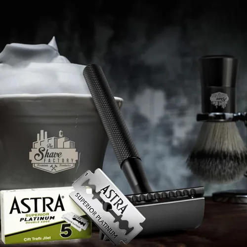 Vista 5 de Astra Superior Premium Platinum - Cuchillas de afeitar de seguridad de doble filo, 5 unidades (paquete de 3)