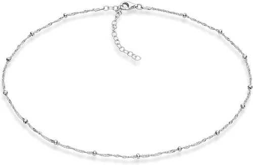 Vista 9 de Miabella Italian 925 Sterling Silver Choker Necklace for Women Chain Plata esterlina