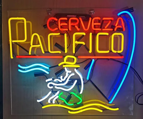 Vista 5 de 20 "alas de ángel blancas diseño personalizado decorado panel acrílico hecho a mano hombre cueva neón signo luz UT65 PVC01