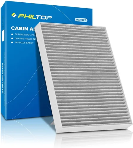 Vista 25 de PHILTOP Filtro de aire de cabina HEPA con carbón activado, compatible con Tesla modelo 3 2017-2025, modelo Y 2020-2025, filtro para arriba el olor a