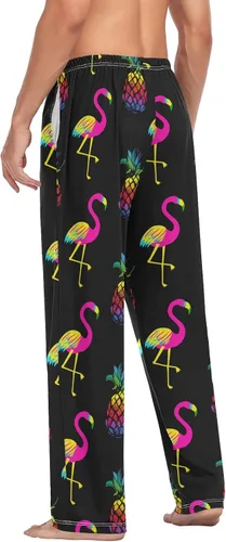 Vista 6 de Cute Pajama Pants Mens Lounge Pants Super Soft Men Pajama Bottoms with Pockets Drawstring