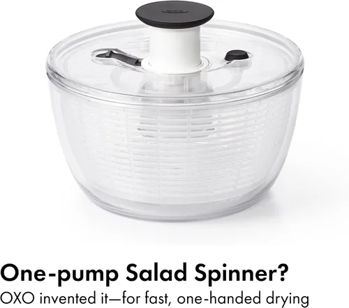Vista 2 de OXO Good Grips Little Salad & Herb Spinner Pequeño
