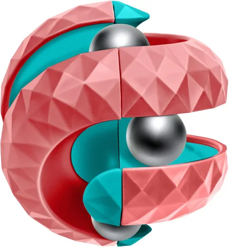 Vista 10 de Orbiit - Juguete de bola de rompecabezas Infinitycube, juguete giratorio, circuito infinito de cambio inverso, juegos de rompecabezas novedosos