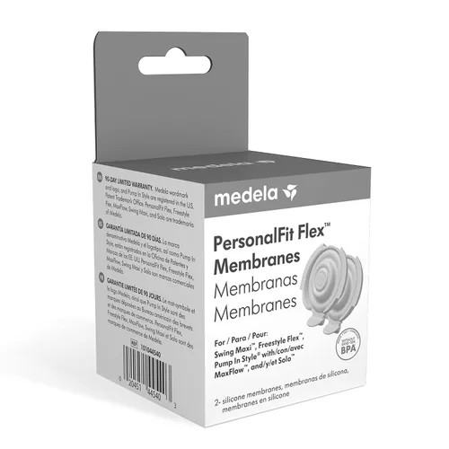 Vista 4 de Medela PersonalFit Flex Membranas para Extractores de Leche 2Ct