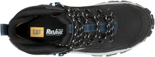 Vista 6 de Calzado CAT para hombre Invader Mid Vent Ct - Café, Negro