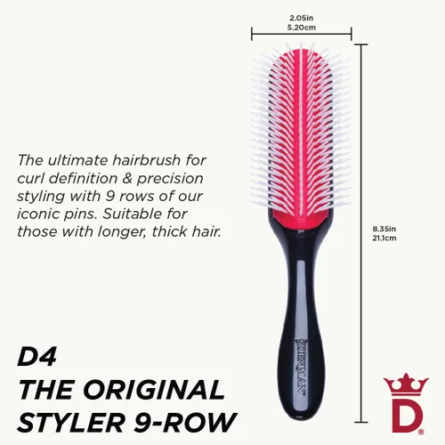 Vista 7 de Denman Denman Styler - Cabello de 5 filas