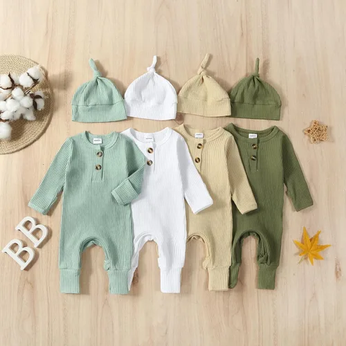 Vista 8 de Twopumpkin Trajes para recién nacidos, mameluco de punto, mameluco para recién nacido, traje para recién nacido, ropa neutra de género