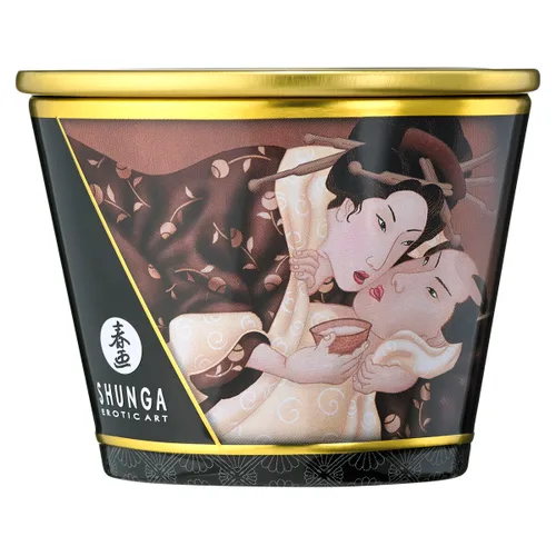Vista 4 de Vela de Masaje Shunga 8401400 Chocolate 170 ml