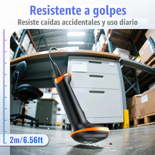 Vista 3 de Tera Escáner de código de barras 2D con cable USB: mango ergonómico Plug and Play, D5100Y