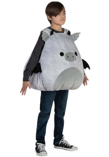 Vista 4 de Disfraz de Niño Gio el Gárgola Squishmallows Multicolor