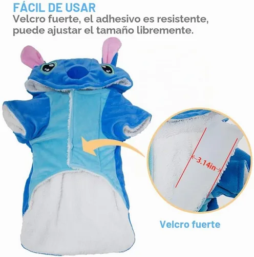 Vista 7 de Disfraz para Perro, Sudadera con Capucha para Perro Gimilife, Disfraz de Halloween para Perros Pijama de Navidad para Mascotas, Abrigo para Mascotas