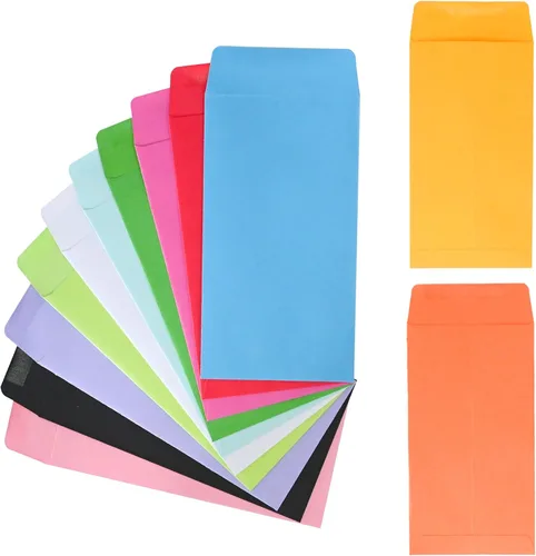 Vista 12 de ESSENTIAL Sobres para monedas #1 de 2.25 x 3.5 pulgadas con solapa engomada Varios