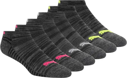Vista 15 de PUMA Calcetines de corte bajo para mujer (paquete de 6)