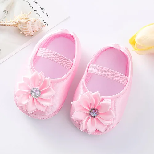 Vista 2 de Kawaii para caminar para bebé, zapatos de princesa para bebés, zapatos de bebé para caminar, zapatos para niños y niñas, suaves para bebés