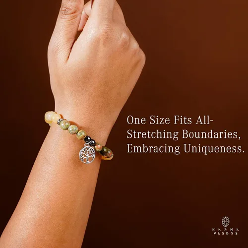 Vista 6 de Pulseras de cristal para mujeres y hombres, regalos de cumpleaños, hechas a mano de 0.236 in con cuentas de piedra para equilibrio de chakras