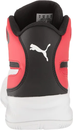 Vista 3 de PUMA Tenis unisex de baloncesto triple media para niños