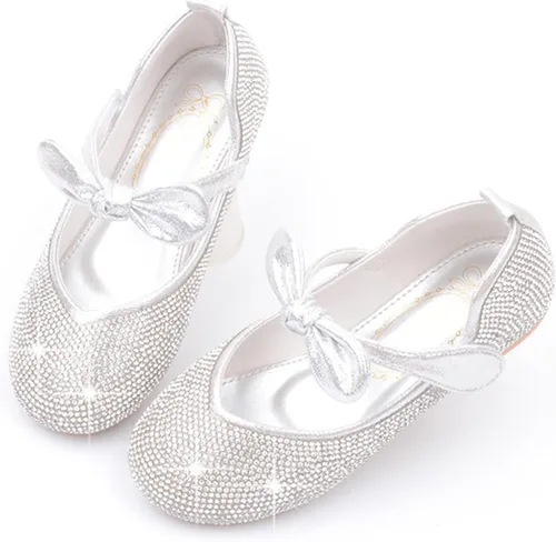 Vista 4 de Cadidi Dinos Zapatos de vestir adorables para niñas pequeñas y grandes