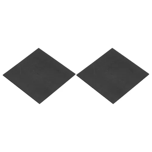 Vista 15 de MECCANIXITY Bloque de Grafito Lingote Rectángulo Placa de Electrodo de Grafito 10x10x0.4mm para Fundición por Fusión, Electrolisis Galvanoplastia